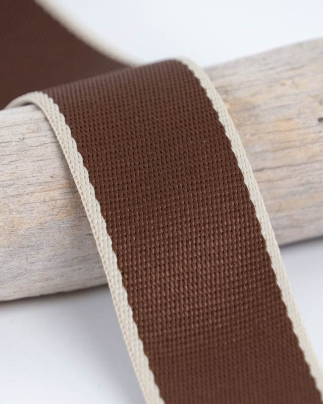 Sangle Bord 38MM Marron Foncé - Maison Klem